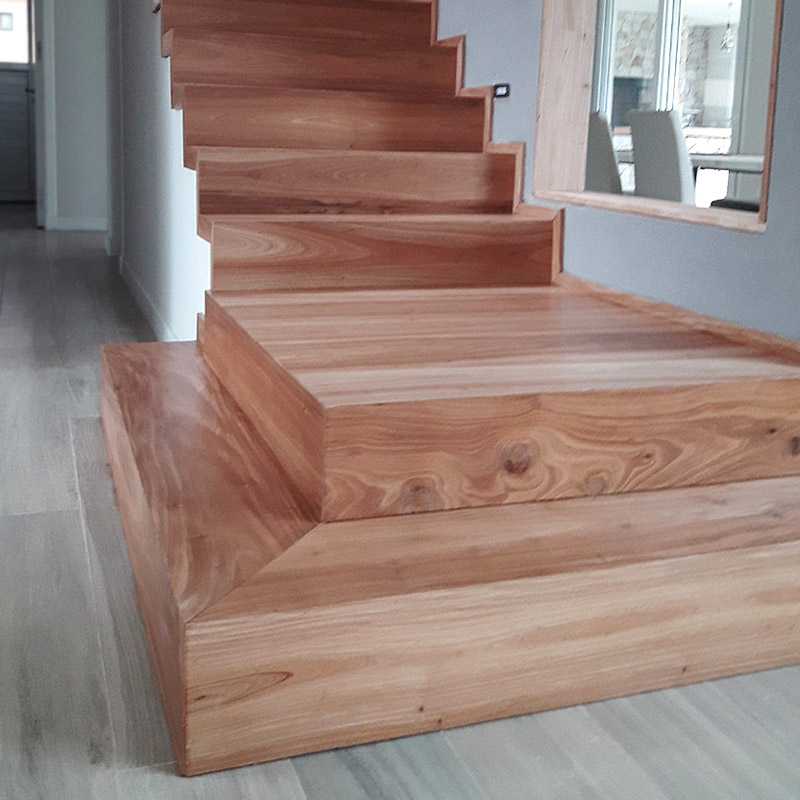 escaleras de madera