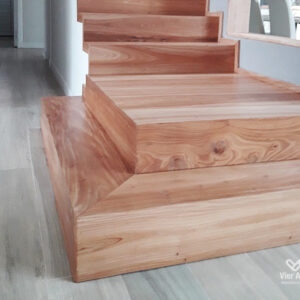 escaleras de madera