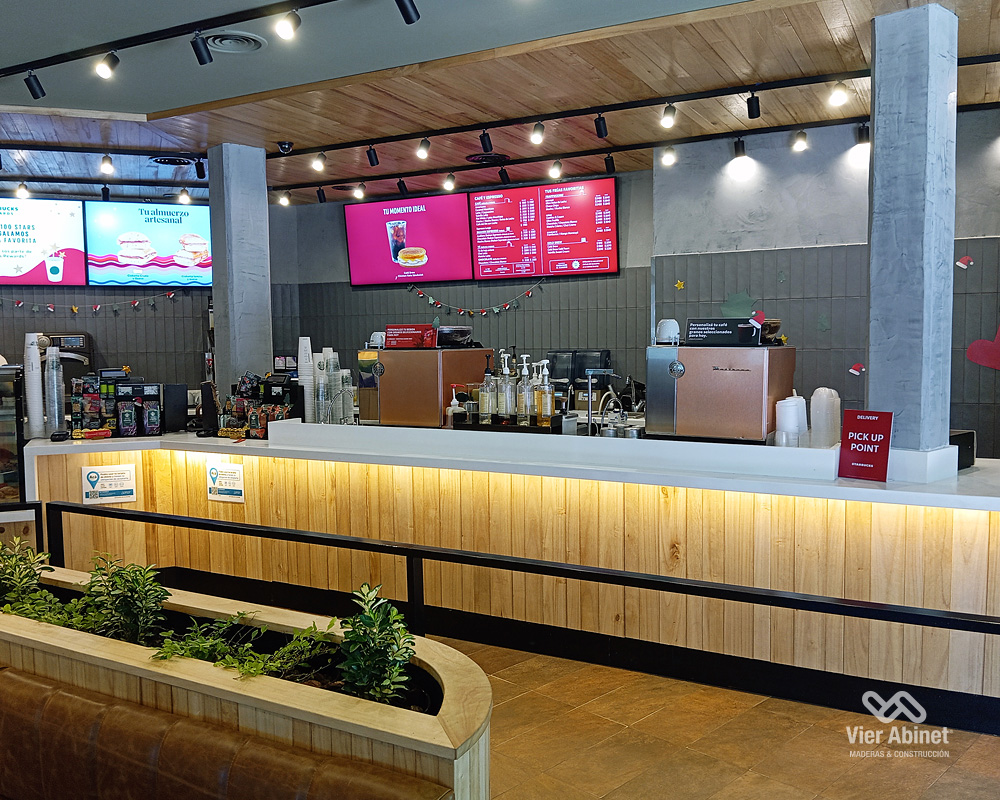Starbucks quilmes vierabinet madera
