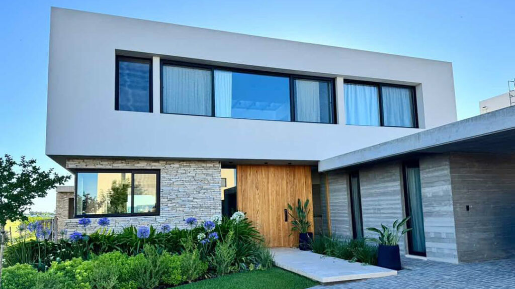 puerta roble americano